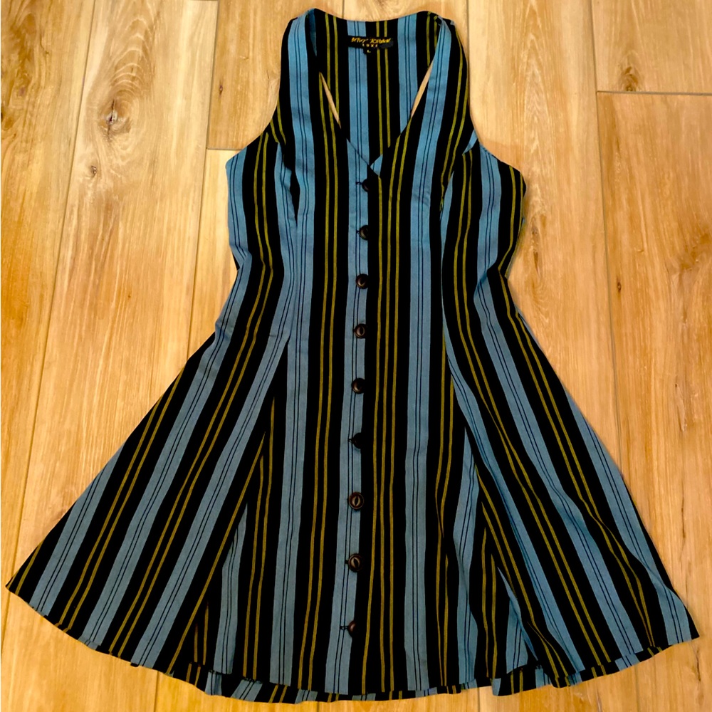 Betsy Johnson Luxe vintage dress 1990s size Large